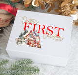 Personalised Baby's First Christmas Gift Box