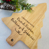Christmas Tree Serving Board