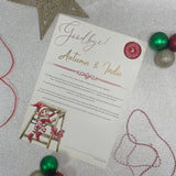 Elf Arrival Certificates, Arrival Letter and Goodbye Letter