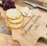 Christmas Tree Serving Board