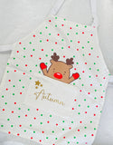 Personalised Kids Christmas Apron