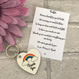 Thank You Pocket Hug Key Ring