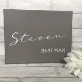 Personalised Groomsman Gift Boxes