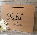 Personalised London Groomsman Gift Bags