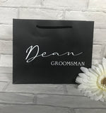 Personalised Groomsman Gift Bags