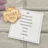 Wooden Pocket Hug