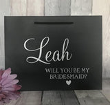 Personalised Bridal Party Proposal Gift Bag