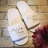 Personalised Wedding Slippers