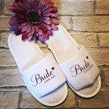 Personalised Wedding Slippers