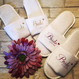 Personalised Wedding Slippers