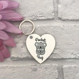 Thank You Pocket Hug Key Ring