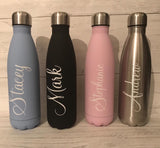 Personalised 500ml Double Wall Drinks Bottle
