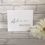 Personalised Groomsman Gift Boxes