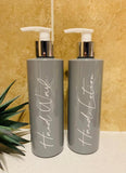 Refillable Pump Bottles
