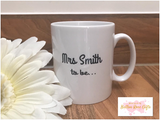 Personalised Wedding Planning Mug