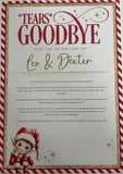 Personalised Christmas Elf Magical Note, Arrival Letter and Goodbye Letter