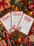 Personalised Christmas Elf Magical Note, Arrival Letter and Goodbye Letter