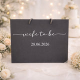 Wife To Be Gift Bag with Wedding Date