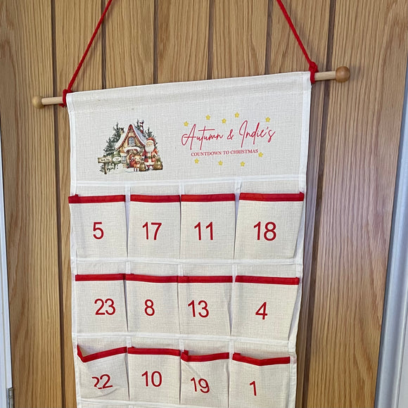 Personalised Christmas Advent Calendar