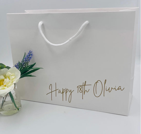 Personalised Birthday Gift Bag