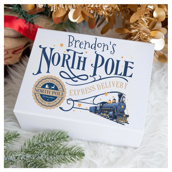 North Pole Express Delivery Gift Box