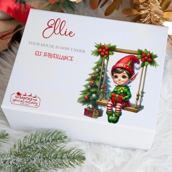Christmas Elf Arrival Box