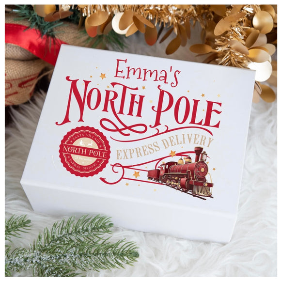 North Pole Express Delivery Gift Box