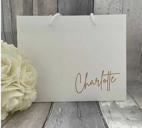Personalised Name Gift Bag
