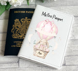Personalised ‘My first passport’ holder
