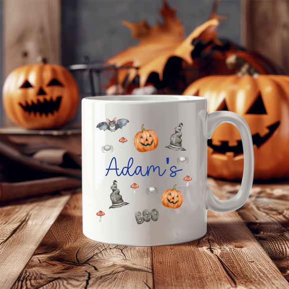 Personalised Halloween Mug