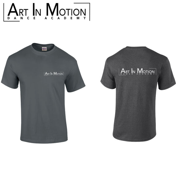 AIM Men’s Charcoal T-Shirt (GD002)