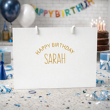 Personalised Birthday Gift Bag
