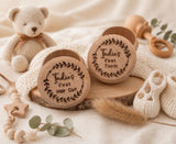 Personalised Wooden First Tooth & First Hair Cut Keepsake Box