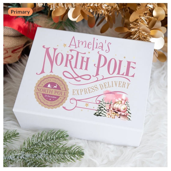 North Pole Express Delivery Gift Box