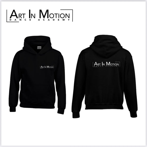 AIM Black Adult Hoodie (GD57)