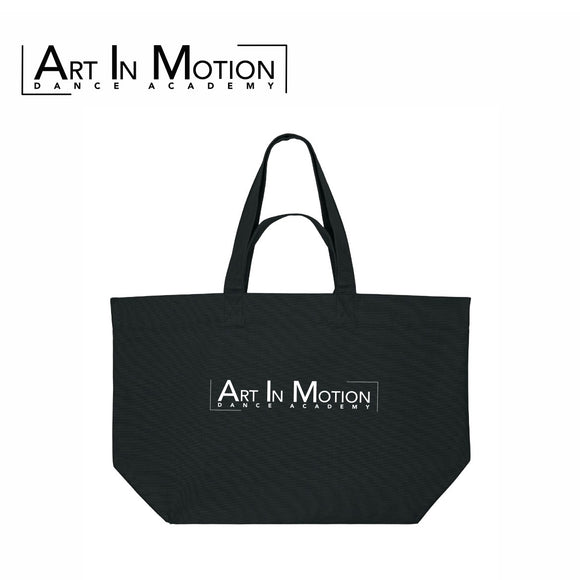 AIM Black Shopping Bag (SX762)