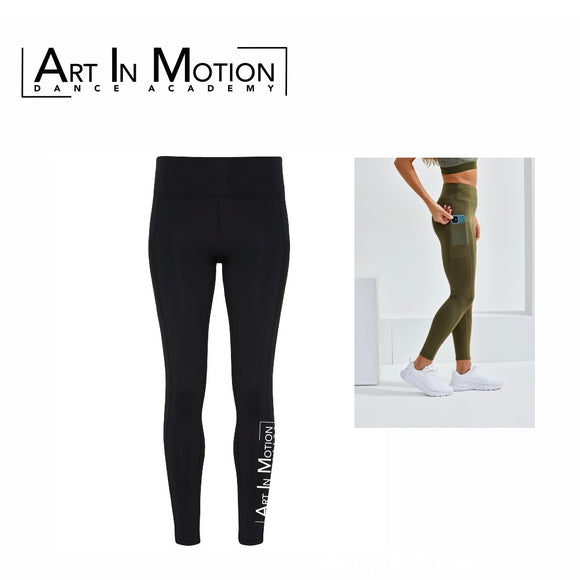 AIM Women's TriDri Performance Compression Pocket Leggings (TR304)