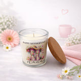 Happy Mother's Day Nanny Candle, Glass Jar Candle with cork lid