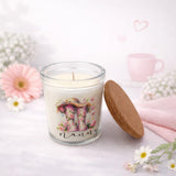 Nanny Candle, Glass Jar Candle with cork lid,