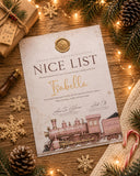 Luxury Personalised Christmas Train Christmas Eve Box