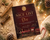 Luxury Personalised Christmas Train Christmas Eve Box