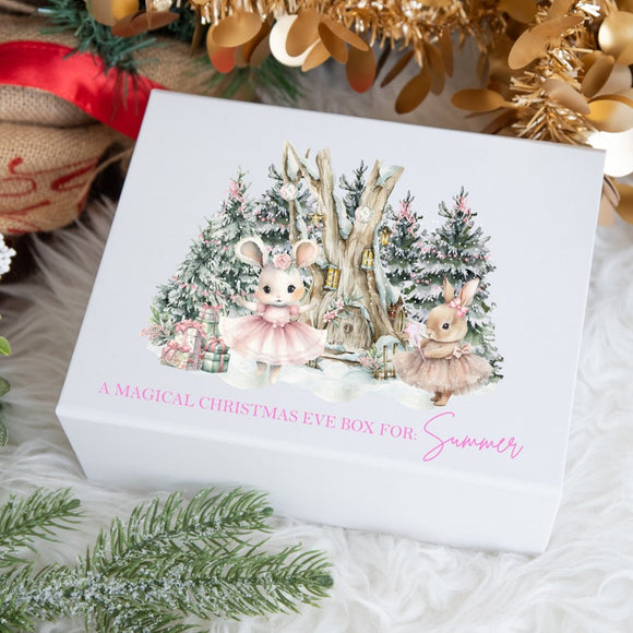 Luxury Personalised Ballerina Christmas Eve Box