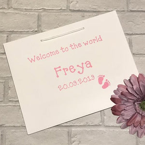 Welcome to the World Personalised Gift Bag