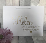 Personalised Bridal Party Proposal Gift Bag