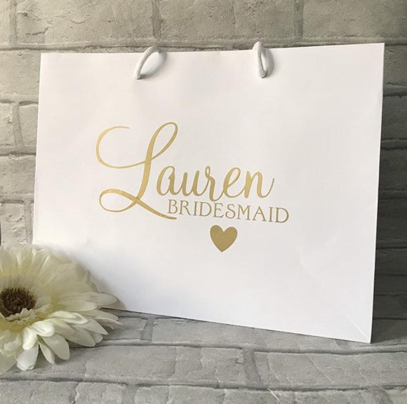Personalised London Bridal Party Gift Bag