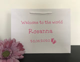 Welcome to the World Personalised Gift Bag