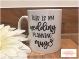 Personalised Wedding Planning Mug